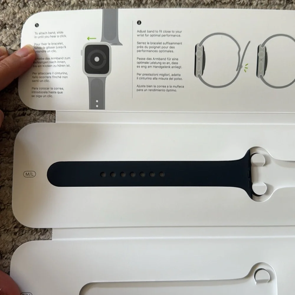 Apple Watch Sport Band (M/L Size) - Half Band Only